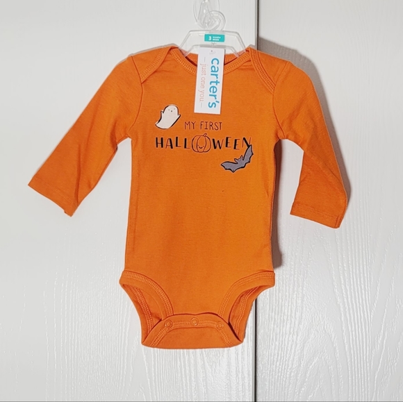 COPY - Carter's My First Halloween One Piece Size 3M - Picture 1 of 4